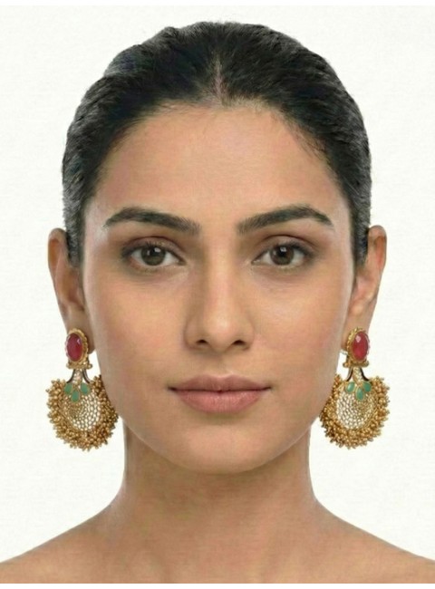 Antique Polki Earrings